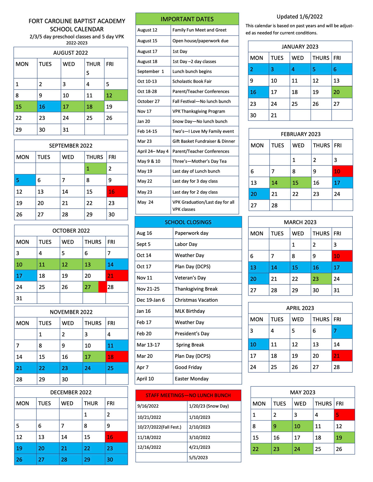 FCBA Jax Calendar 2022-23